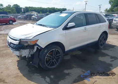 2013 Ford Edge Sel from USA, damaged, VIN 2FMDK3JC3DBC23591